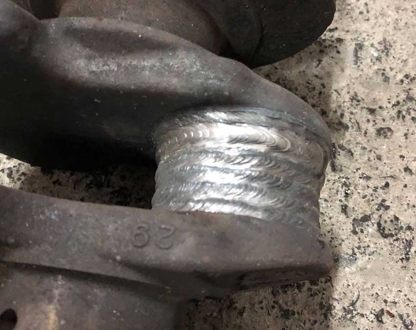 crankshaft welding